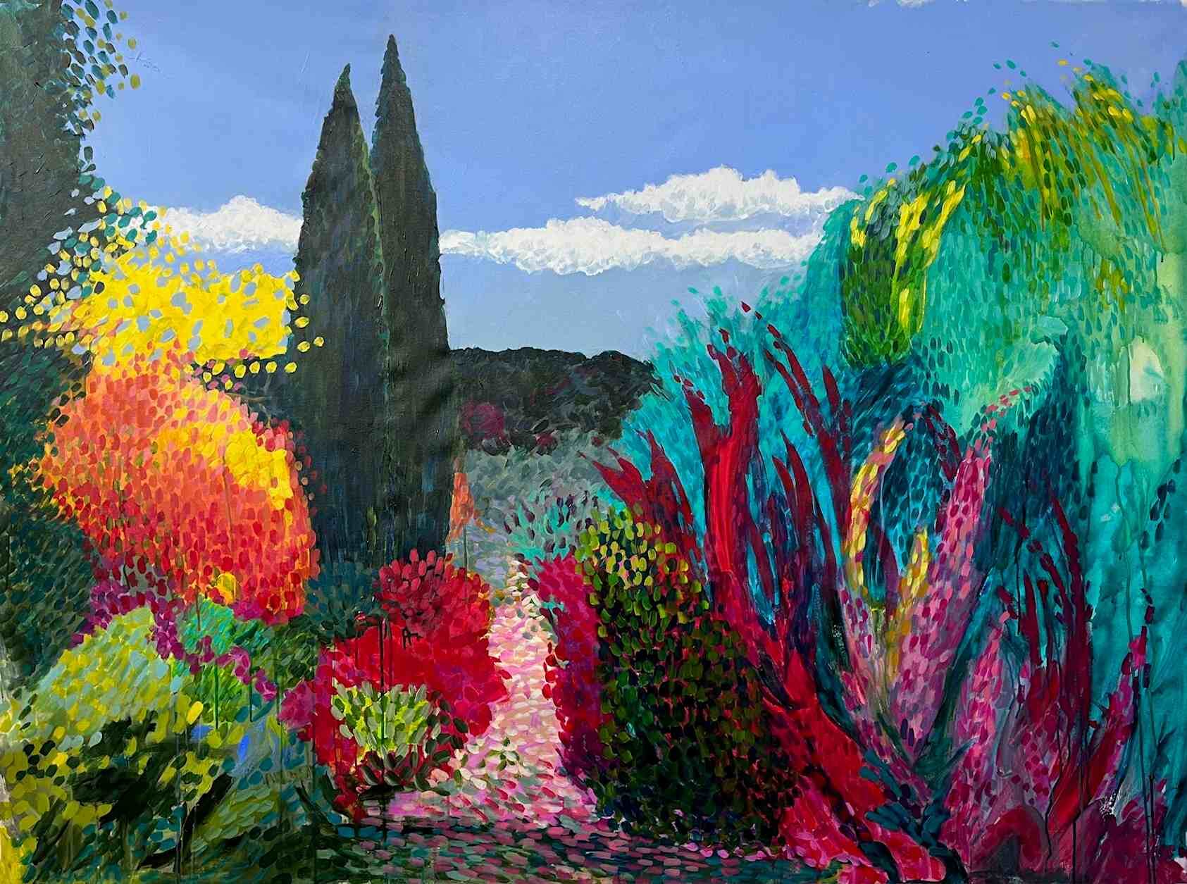 The Path to Happiness - Acrylic on Canvas