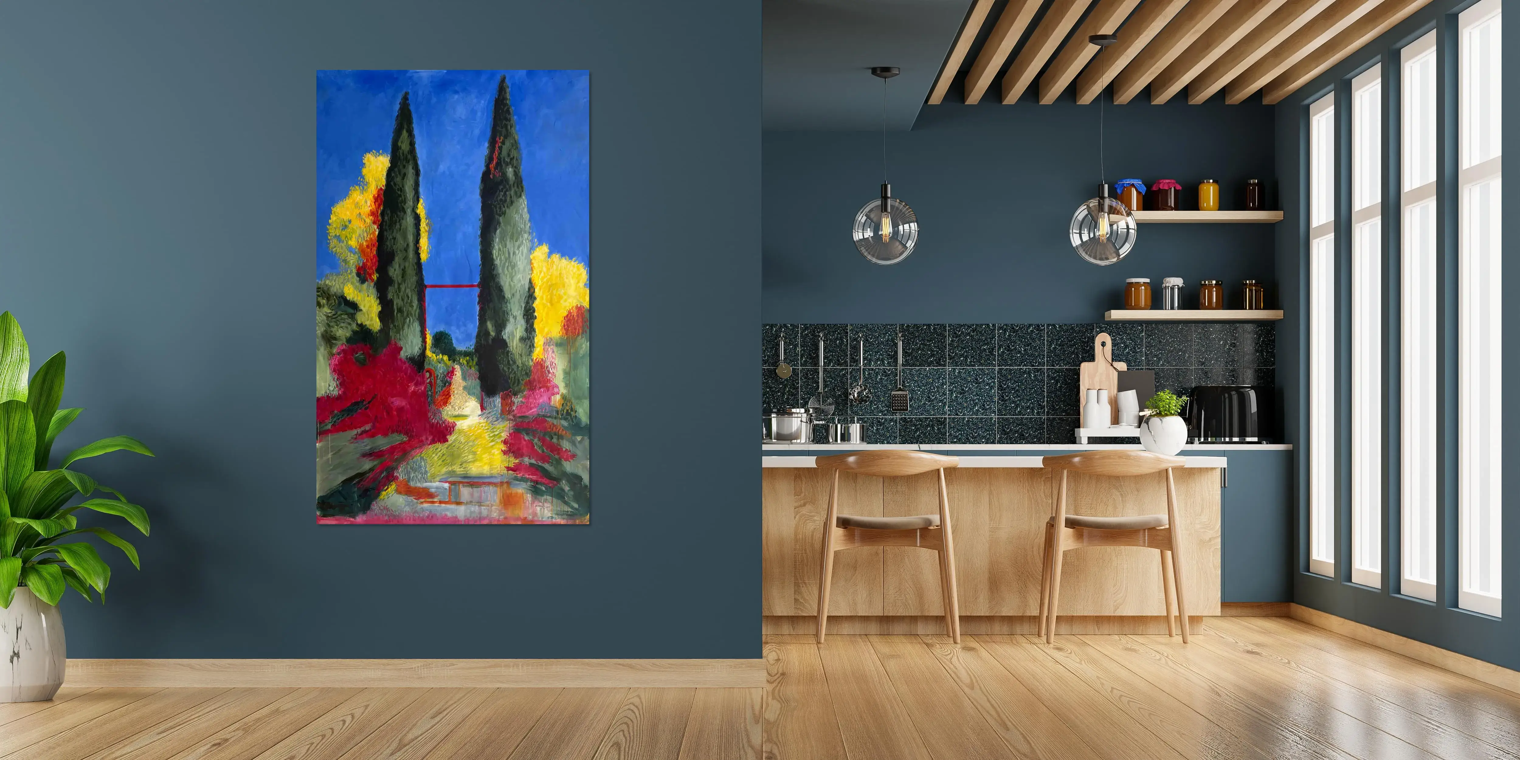 The Path to Happiness on Kitchen area.webp