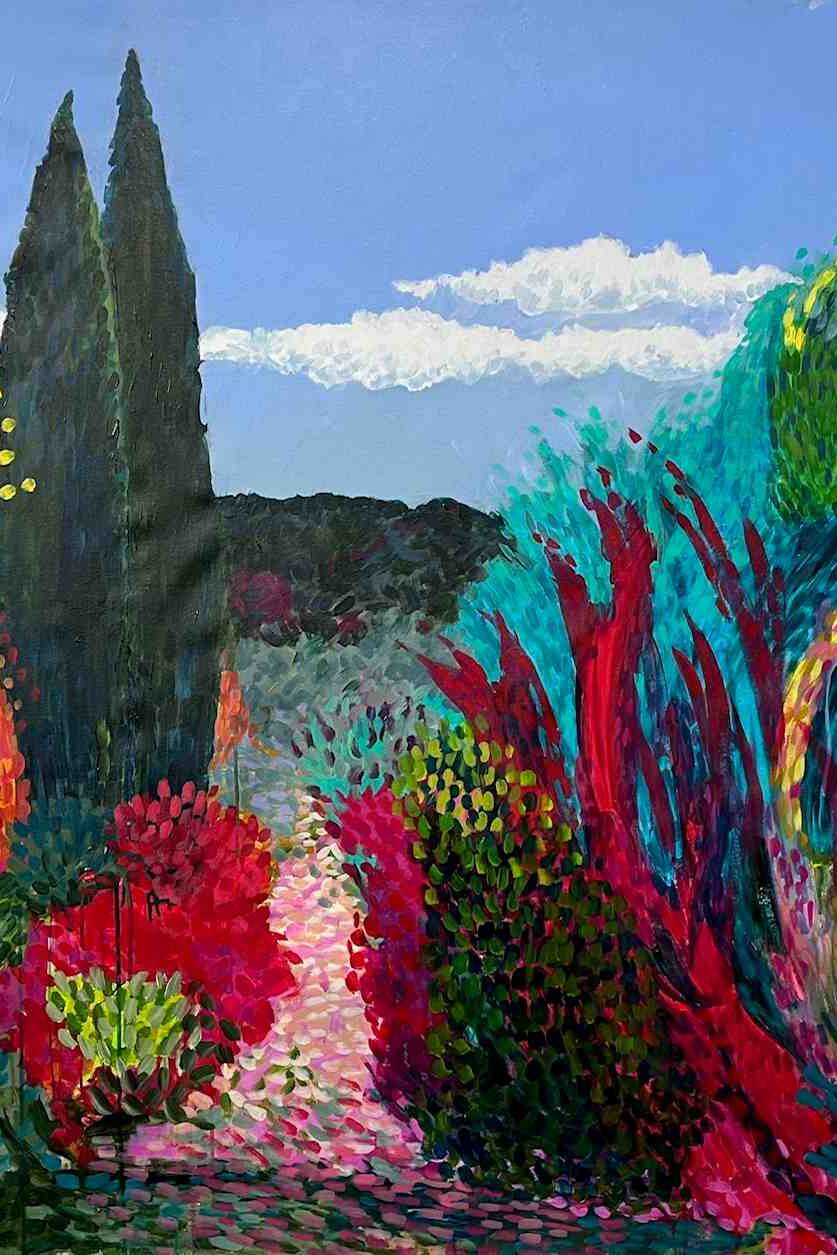 The Path to Happiness - Acrylic on Canvas