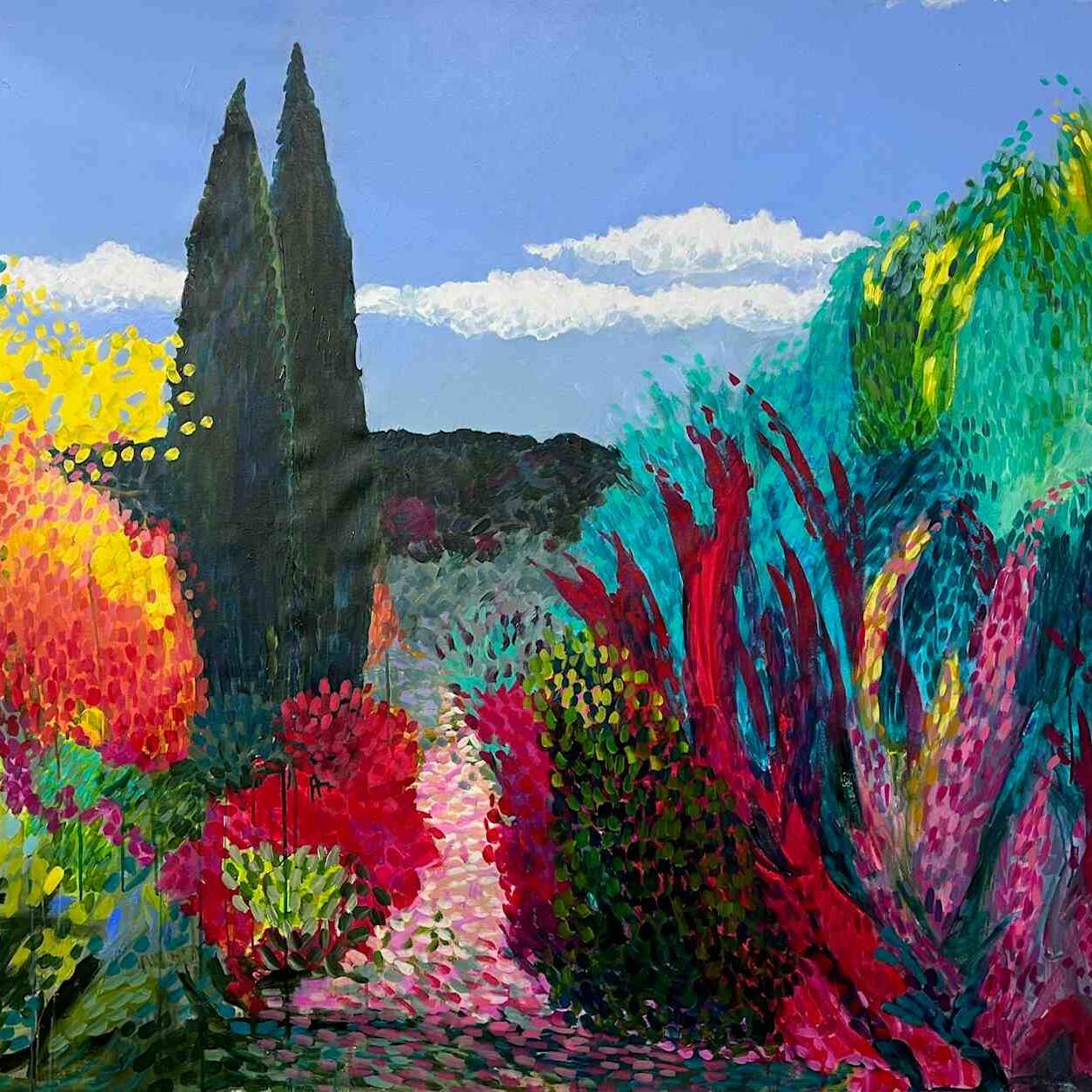 The Path to Happiness - Acrylic on Canvas